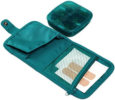 Portable 7 Day Pill Reminder Medicine Storage Pill Case Box G