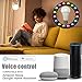 Color LED Light Bulb, Wi-Fi Dimmable Smart Bulb, Works with Alexa, Amazon Echo Dot Accessories, and Works with Google Home, Built-In Timer Switch for Smart Home Automation (50W 1-Pack)