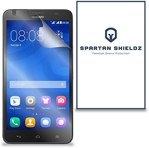 6X - Spartan Shield Premium HD Screen Protector Skin For Huawei Ascend G750 - 6X