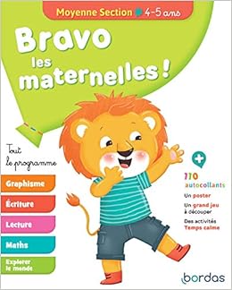 Bravo les maternelles ! - Moyenne section (MS) -Tout le programme - Dès 4 ans - Editions Bordas 2019 Livres,Livres pour enfants,Formation et références