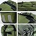 Abonnylv Waterproof Multi Function Bicycle Rear Seat Bag Bike Pannier Cycling Saddle Bag Bike Travel Large Bag (Army Green)