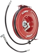 Alemite 8078-D Heavy-Duty Hose Reel, Heavy Duty Hose Reels, 50' Hose Length, 1/2