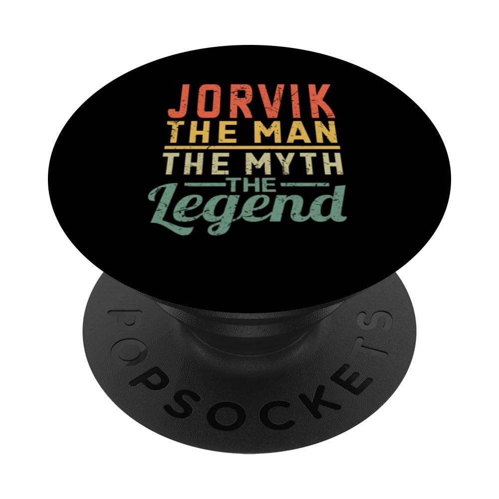 Jorvik The Man The Myth The Legend Name Jorvik PopSockets Swappable PopGrip