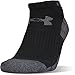 Under Armour Adult Elevated Performance No Show Socks, 3-Pairs, Black Marl/Graphite, Large