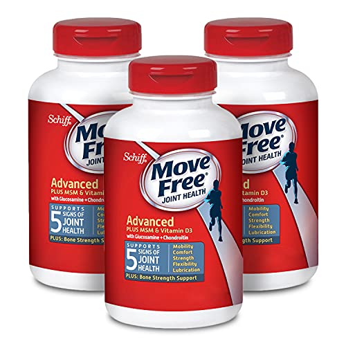 Move Free Advanced Glucosamine Chondroitin MSM + Vitamin D3 Joint