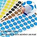 Color Coding Labels 2240pcs 3/4’’ Round Self-Adhesive Colored Circle Dot Stickers 14 Bright Neon Colors
