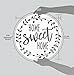 Home Sweet Home Stencil with Laurel Wreath by StudioR12 | Reusable Mylar Template for Painting Wood Signs | Round Design | DIY Home Decor Country Farmhouse Style | Mixed Media | Select Size (12