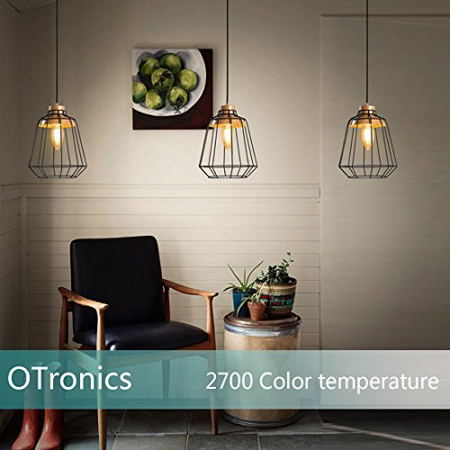 Otronics LED Candelabra Bulbs,CA10 4W(40W Equivalent)Clear Light Bulbs For Candelabra & Chandeliers, E12 Screw Base LED Light Bulb, Soft white 2700K, ETL Listed(6 Pack)