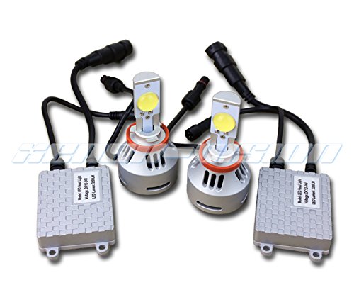 Xenon-Vision 80W 6400LM CREE LED Headlight Conversion Kit - 6500K - All Bulb Sizes - H11 Cree LED (H8/H9/H11B)