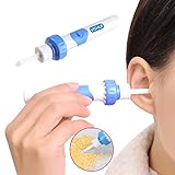 YISHUI Pocket Ear Cleaner Wax Electric Massage Removal Kit Soft Ear Wax Cleaner Ear-pick Curett