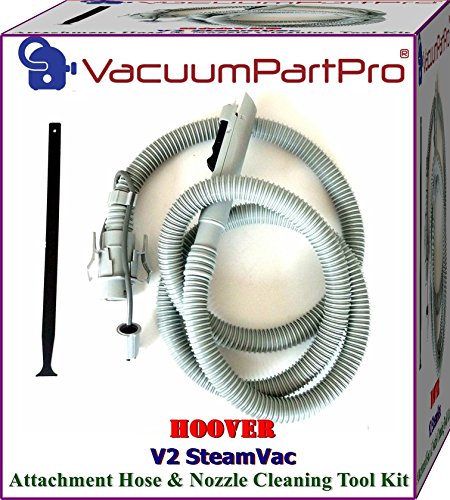 Hoover V2 SteamVac Attachment Hose -Latch Style and Nozzle CleanOut Tool By Vacuum Part Pro