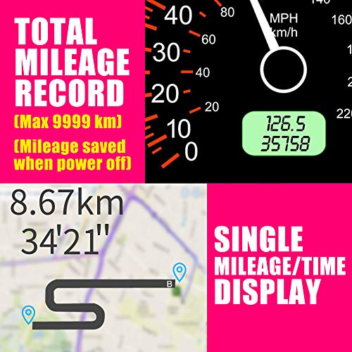 Kingneed GPS Speedometer Odometer HUD Digital Display 5.5 inch MPH/KMH with Over Speeding Alarm for All Cars Vehicles - Thumbnail 3