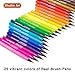 Shuttle Art 26 Pack Real Watercolor Brush Pens, 25 Colors Watercolor Brush Markers with 1 Water Brush Pen,Soft Flexible Tip Perfect for Adult Coloring Books, Manga, Comic, Calligraphy