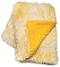 Chanasya Premium Wolf Faux Long Fur Throw Blanket - Soft, Fuzzy Throw Blanket - for Bed or Couch - 50