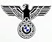 BMW German Bundesadler Eagle Coat of Arms World WAR Ww Ii GSA Toppa Mottorrad Motorcycles Jacket Polo Shirt T-shirt Patch for Collection with Free Shipping By Botan