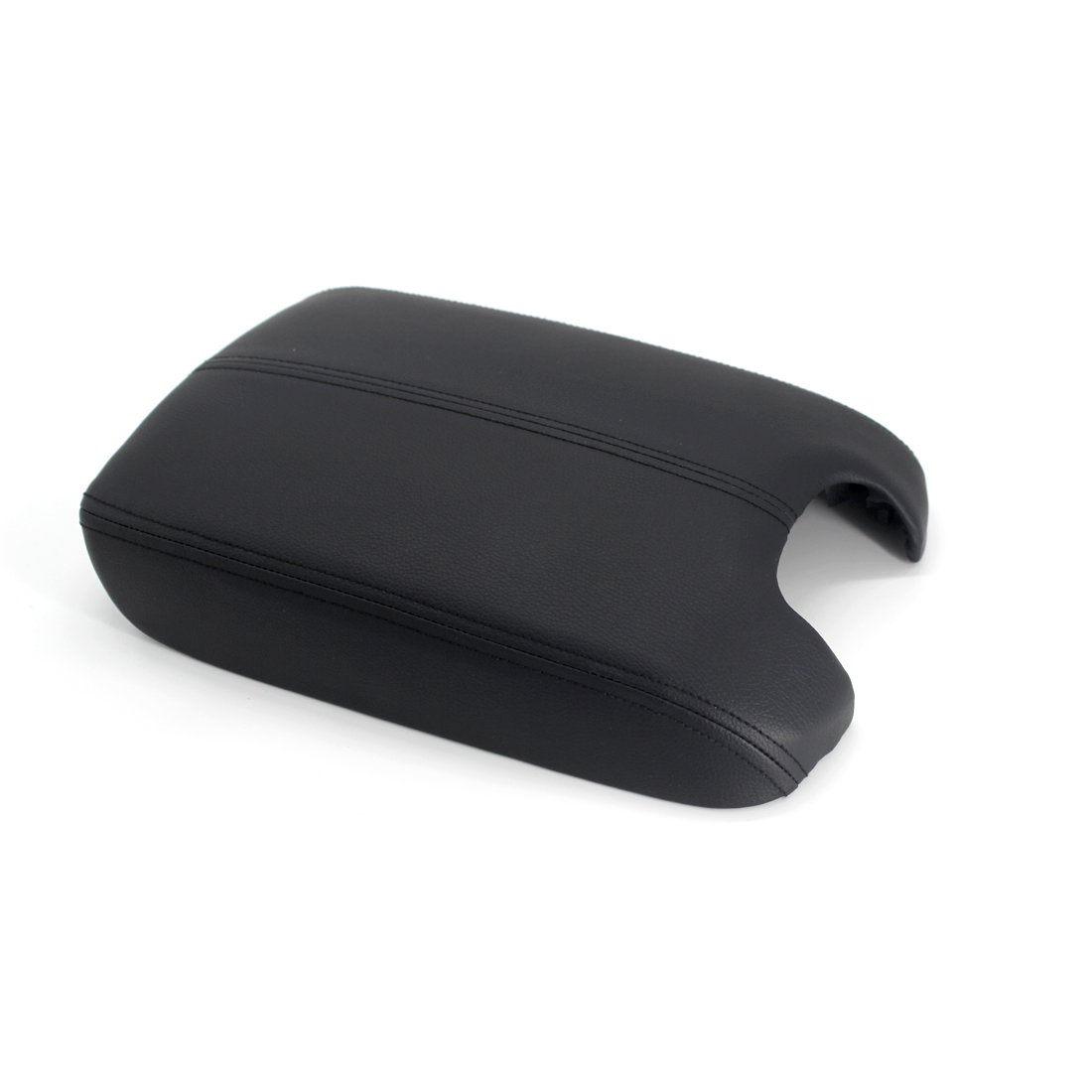 Photo 1 of Ezzy Auto Black Leather Suture Console Armrest Lid Cover for 2008 2009 2010 2011 2012 Honda Accord Center Console Cover Lid