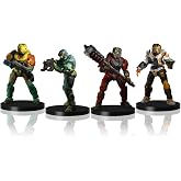 mantic Games, Halo: Flashpoint - Fireteam Cerberus Pack - Unpainted | 4 Spartan Miniatures with Mark V [B] Armor &amp; Game Cards, Includes Gravity Hammer Loadout, Ages 13+, 2 Players, 60 Mins