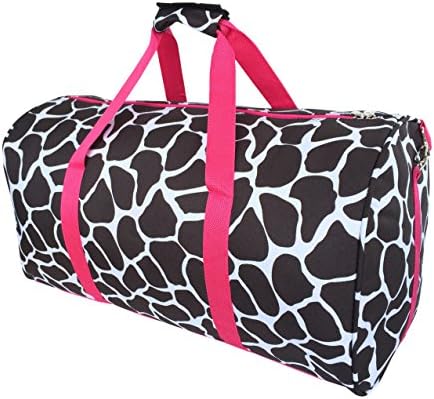 Fashion Travel Cheer Gym Duffle Bag 21" (Giraffe)
