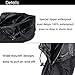 Waterproof Shoes Cover Resuable, AYAMAYA Anti Slip Rain Shoes Cover Zipper Rainproof Full Protection Dust Oil Boots Shoe Cover for Cycling Hiking Walking Running - Size XL (11.8 inch/US10.5)