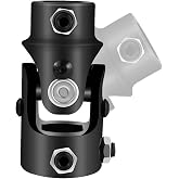 3/4"-30 Spline to 1" DD U Joint Universal Single U Joint Shaft | 83mm (3-1/4") Working Angle 35&deg; Degree