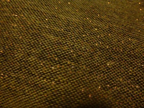 Donnegal Tweed Fabric, Brown with Gold Speckles. Wool Mix, 150cms (59") Wide, Appprox 270gsm: Available by the Metre
