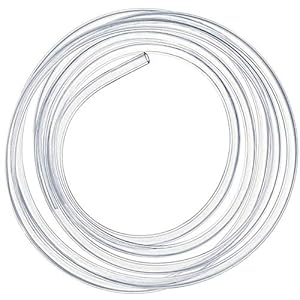 PVC-slang, 10 m benzineslang, waterslang, luchtslang, brandstofslang, benzineslang, drukslang zeer flexibel (5 x 8 mm)