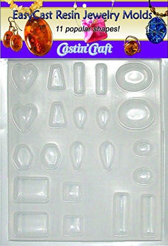 EnvironmentalCastin'Craft Jewelry Plastic Mold 7.25 8.25-inch x .5-inch-Jewels-11 Cavity