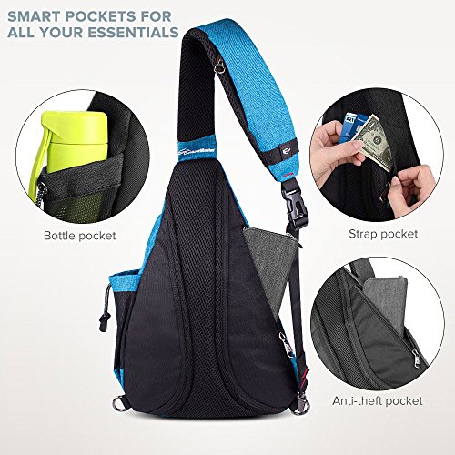 3 OutdoorMaster+Sling+Bag+Crossbody+Backpack