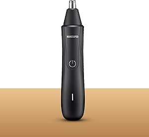 MANSCAPED™ The Weed Whacker™ Nose and Ear Hair Trimmer – 9,000 RPM Painless Precision Tool with Rechargeable Battery, Wet/Dry, Easy to Clean, Hypoallergenic Stainless Steel Replacement Blade