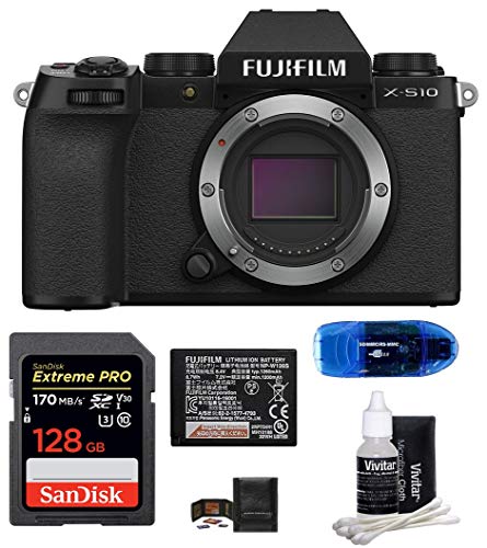 FUJIFILM X-S10 Mirrorless Digital Camera Body