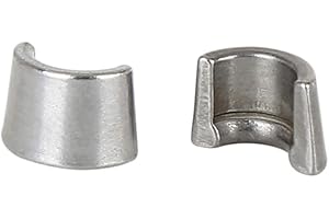 F FIERCE CYCLE 2pcs 7mm Valve Stem Diameter Hardened Valve Keeper Locks Steel Race Locks for GY6-125