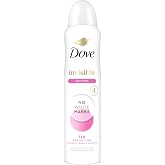 Dove Invisible Clear Finish Antiperspirant Deodorant No White Marks, 3.8 oz | 72-Hour Odor Protection with Pro-Ceramide Technology