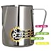 SMART PITCHER Espresso Coffee Milk Frothing Pitcher With Built-In Thermometer, Stainless Steel (32 oz)