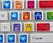 NEW SABRE TRAVEL NETWORK STICKERS FOR KEYBOARD FOR DESKTOP, LAPTOP AND NOTEBOOK