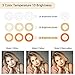 LED Ring Light for Live Streaming & YouTube Video Shooting, 6 inches Desktop Makeup Ring Light Dimmable for Photography Lighting, Smartphone, Studio with 3 Light Mode & 10 Brightness Level
