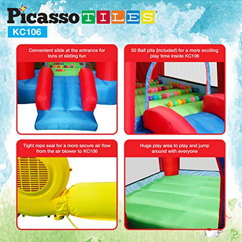 3 PicassoTiles+Inflatable+Playhouse+Protection+Heavy+Duty