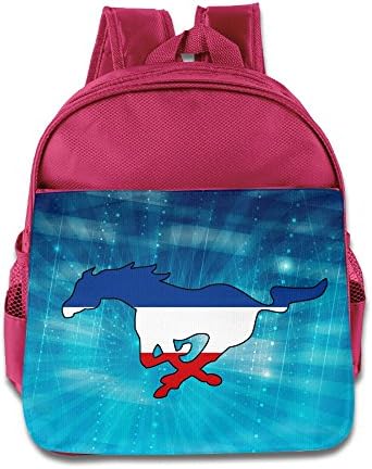 ELF STORY - Ford Mustang Little Kid Baby Boys Girls Toddler School Bag Pink