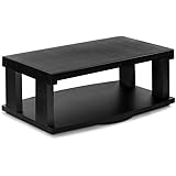 Aleratec 2-Tier LCD | LED TV Swivel Stand Entertainment Rack