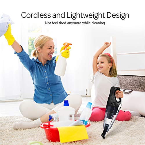 Holife Handheld Vacuum Cordless, 7kpa Hand Vacuum Cleaner with