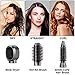 Hair Dryer Brush, Upgraded Hot Air Brush, 4 IN 1 One Step Hair Dryer & Volumizer, Negative Ion Hair Straightener Brush with Interchangeable Brush Heads for Reducing Frizz and Static (Gray)thumb 1