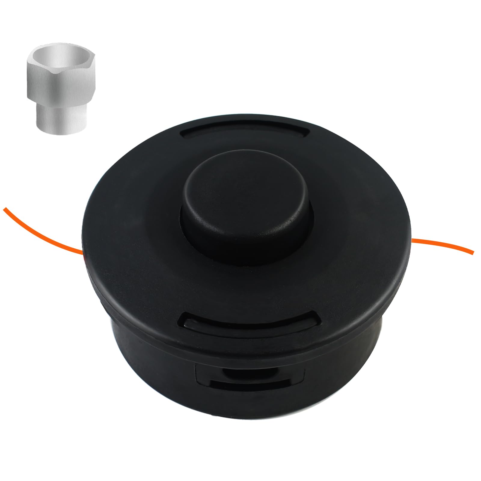 Strimmer Head for Sti-hl AutoCut 25-2, with Strimmer Line 2.4mm, Trimmer Head Mowing and Trimming for STI-HL FS55 FS56 FS70 FS80 FS100 FS110 FS130 FS240 FS250 Brush Cutter, Lawn Mower Accessories