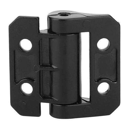 Torsion Hinge, Heavy Duty Adjustable Angle Hinge Black Zinc Alloy Steel