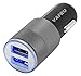Vafru 2P-3.1A CE&FCC Certified USB Car Charger IQ Technology for iPhone 6, 6 5, 5s, 5c, iPad, iPod, Android, Galaxy S6, S5, S4, S3, S2, Note, Tablet & USB Devices - Black
