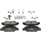 BOSCH BC1846 QuietCast Premium Ceramic Disc Brake Pad Set - Rear | Compatible with Select Mazda CX-5