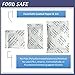 Dry & Dry 3 Gram [95 Packets] Silica Gel Packets Desiccant Silica Packets - Food Safe Rechargeable Silica Gel Packs, Silica Gel