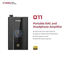 FiiO JadeAudio Q11 DAC Headphone Amplifier DSD256
