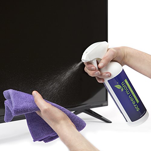 Screen Cleaner Kit - Best for LED & LCD TV, Computer Monitor, Laptop, and iPad Screens Contains Over 1,572 Sprays in each Large 16 ounce Bottle includes Premium Microfiber Cloth Electronics, Accessories & Supplies, Audio & Video Accessories, Cleaning & Repair