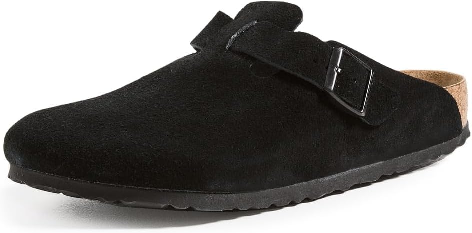 Amazon.com | Birkenstock Boston Classic Arch Clog,Black Oiled