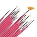15pcs Acrylic Nail Art Design Painting Tool Pen Polish Brush Set Kit DIY Pro