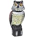 go2buy Garden Protection Repellent Bird Scarer Natural Enemy Scarecrow Rotating Head Realistic Owl primary